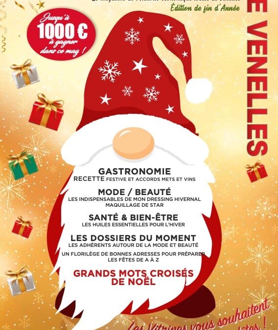 Le magazine de Noël est arrivé .