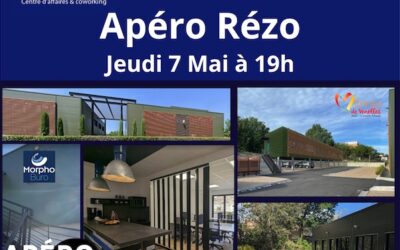 Apéro Rézo – Jeudi 7 Mai – MorphoBuro – L&rsquo;Ombrière Venelles